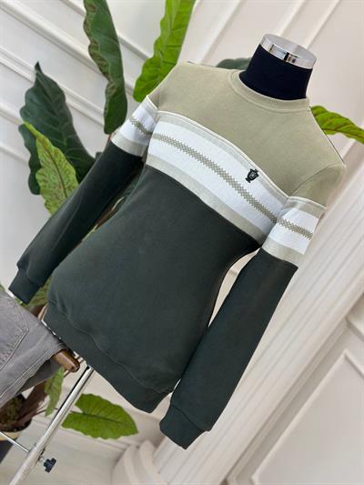 Polen İşleme Sweat 0002 T-24 Yeşil