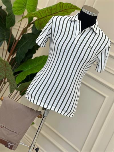 Polo Yaka Örme T-Shirt 604 T-25 Haki