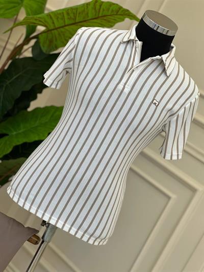 Polo Yaka Örme T-Shirt 604 T-25 Vizon