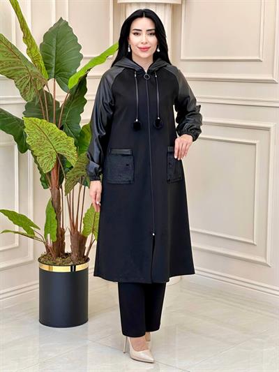 Pon Pon Bağçık Tasarım Kap t24 Siyah