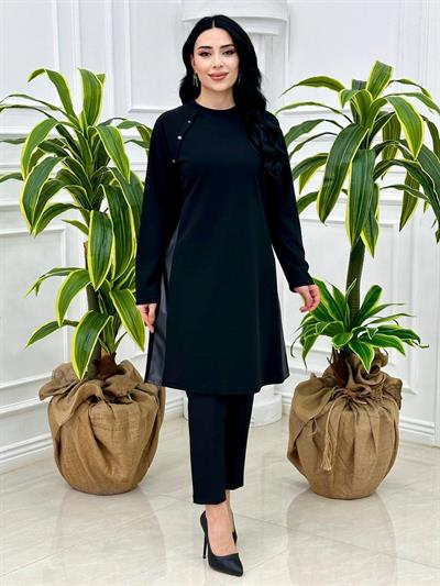 Reglan Kol Tunik 823 T-24 Siyah