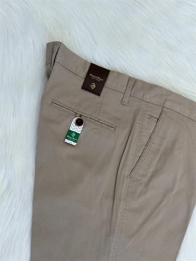 Regular Kesim Pierri Keten Pantolon 1804 T-24 Bej