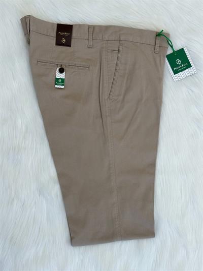 Regular Kesim Pierri Keten Pantolon 1804 T-24 Bej