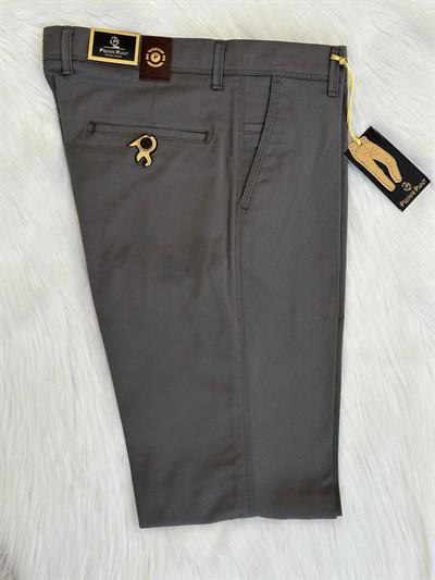 Regular Kesim Pierri Keten Pantolon 1804 T-24 Gri