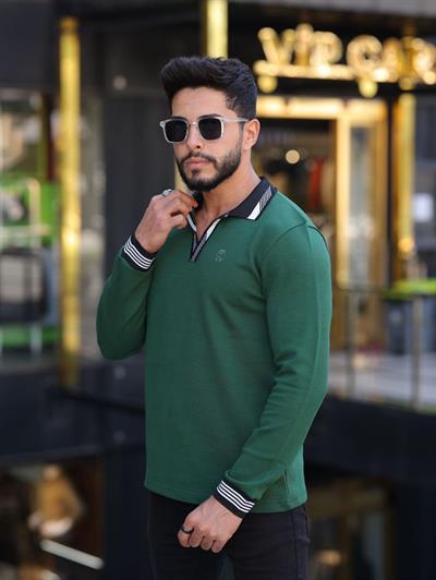 Reset Polo Yaka Sweat 1709 T-24 Haki