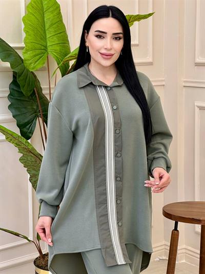 Ribane Detay İkili Takım 14297 T0025 Haki