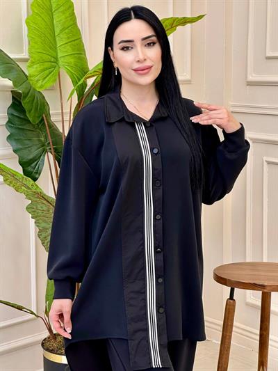 Ribane Detay İkili Takım 14297 T0025 Siyah