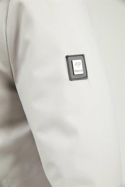 Roletti Yaka Kürk Mont 2909 T-24 Beyaz