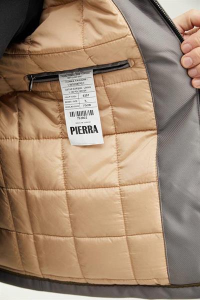 Roletti Yaka Kürk Mont 2909 T-24 Kahverengi