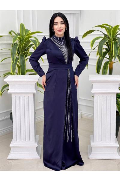 Saten Taşlı Kalem 18550 Lacivert