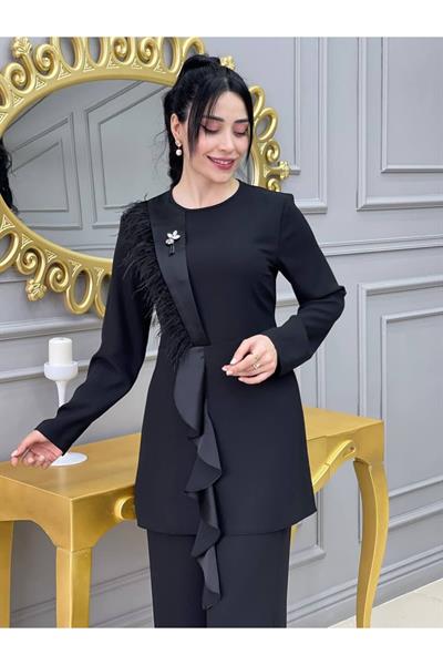 Saten Volan  Takım 22004 Siyah