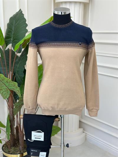 Şerit Desen Sweat 0003 T-24 Lacivert