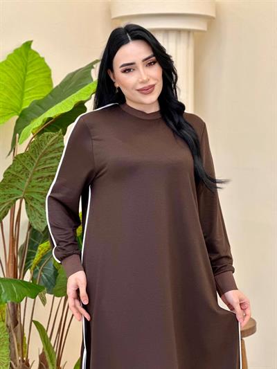 Şerit Detay Spor İkili Takım 223 T-25 Kahverengi