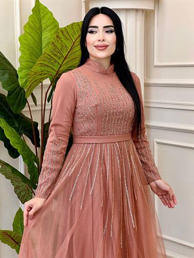 Şerit Taş İşleme Abiye 12550 t-24 Taba
