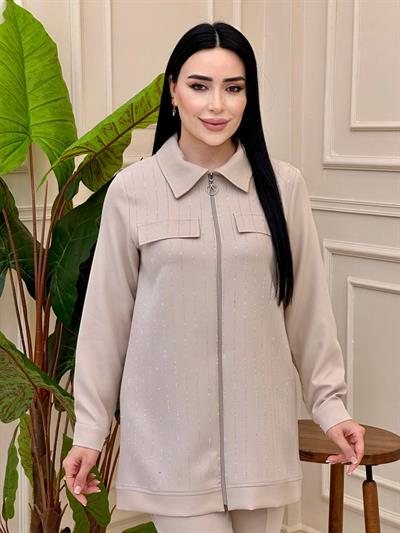 Şerit Taş Spor İkili Takım 2122 T-25 Bej