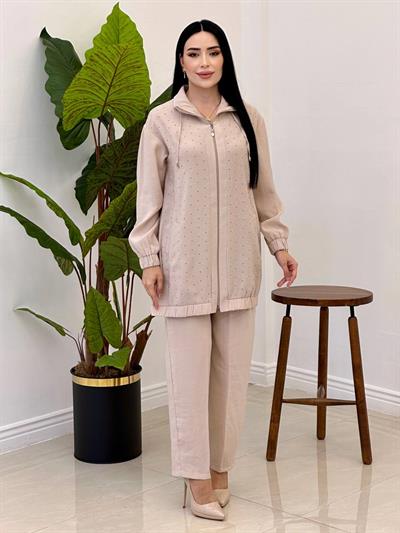 Serpme Taş İşleme Spor Takım 7104 Bej