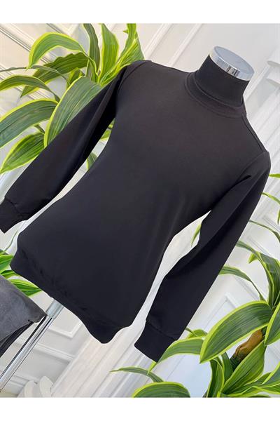 Sıfır Yaka Sweat 001 Siyah