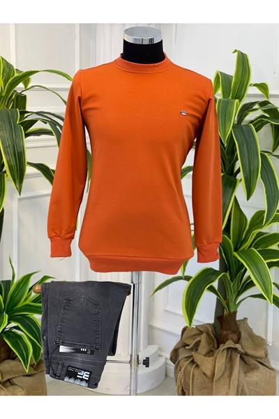 Sıfır Yaka Sweat 001 Turuncu