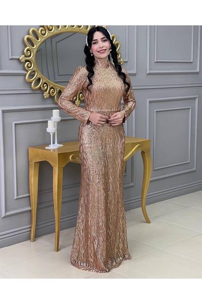 Simli Balık Abiye 3882 Somon