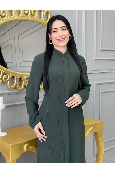 Sıra Taş Ferace 605 Yeşil
