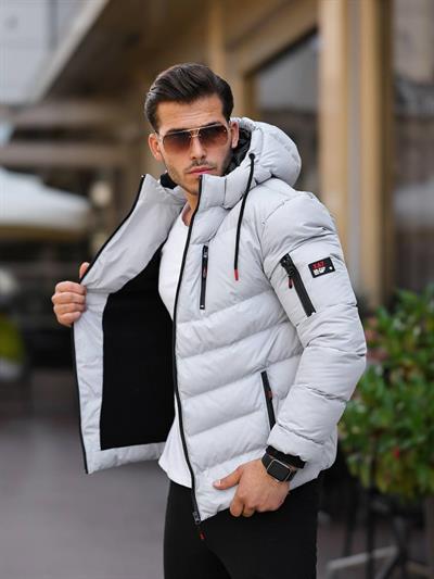 Şişme Mont 0511 T-24 Gri