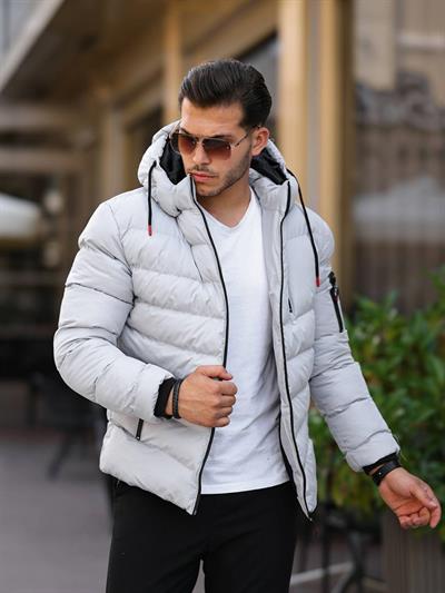 Şişme Mont 0511 T-24 Gri