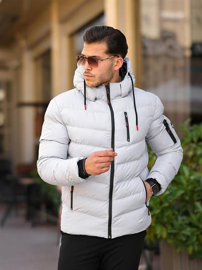 Şişme Mont 0511 T-24 Gri