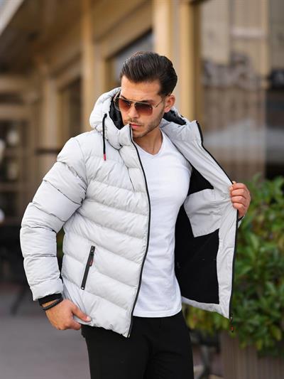 Şişme Mont 0511 T-24 Gri