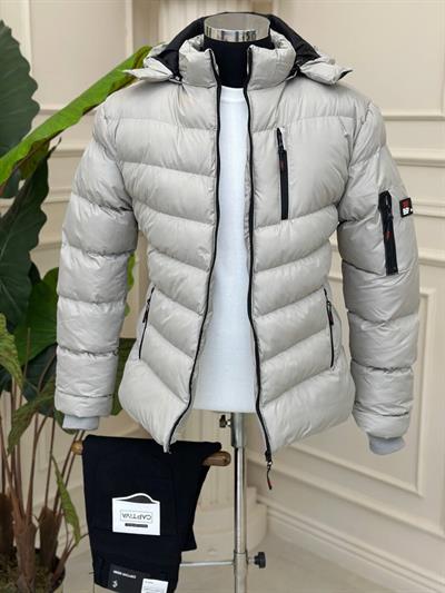 Şişme Mont 0511 T-24 Krem