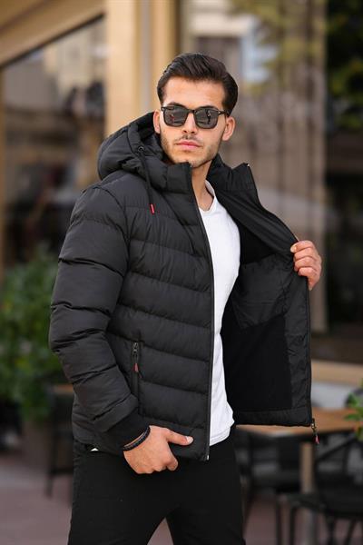 Şişme Mont 0511 T-24 Siyah