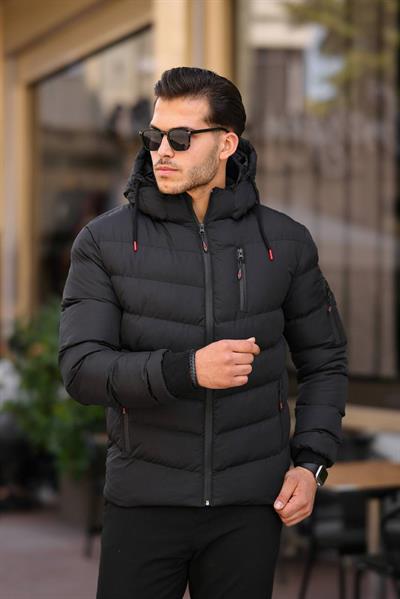 Şişme Mont 0511 T-24 Siyah