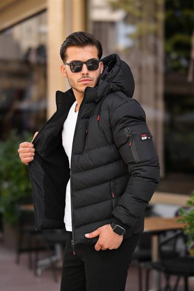 Şişme Mont 0511 T-24 Siyah