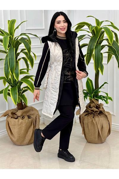 Spor 3 lü Eşortman Takım 18622 Bej