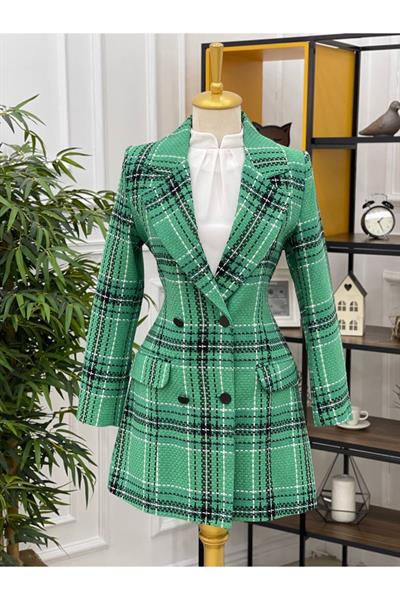 Spor Blazer Ceket 021 Yeşil