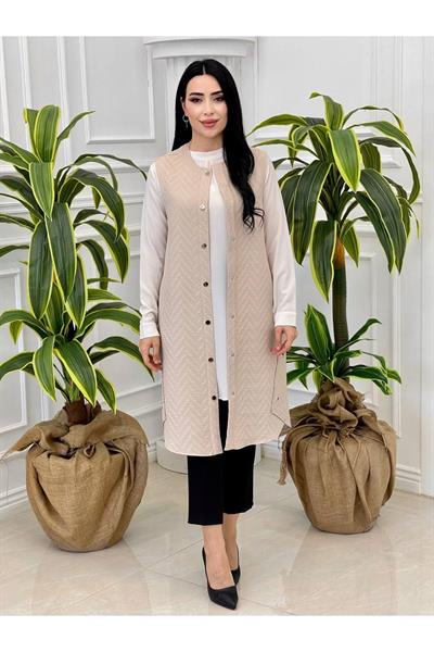 Spor Çıt Çıt  Yelek 6041 Taş