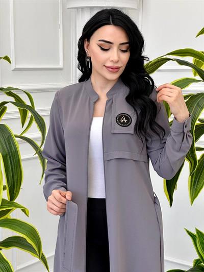 Spor Dikiş Detay Giy-Çık 2035 T-24 Gri