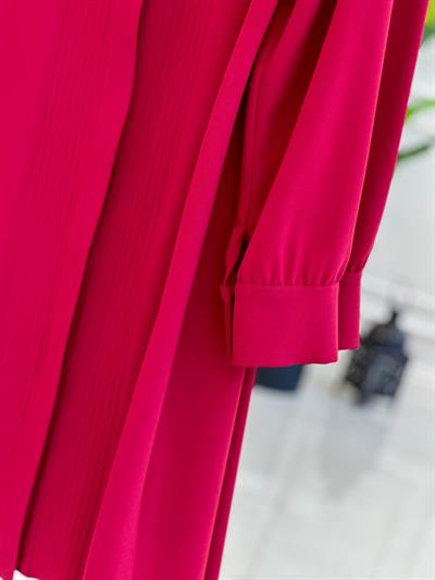 Su Taşı Polo Tunik 5447 t025 Kırmızı