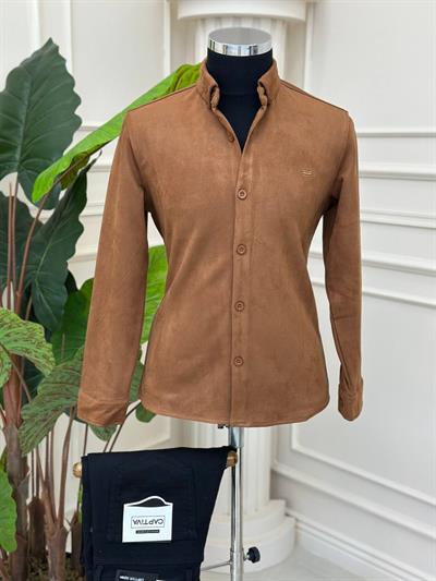 Süet Gömlek 1018 T-24 Taba