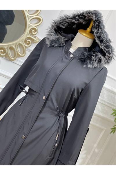 Tam Boy Parka 4211 Siyah