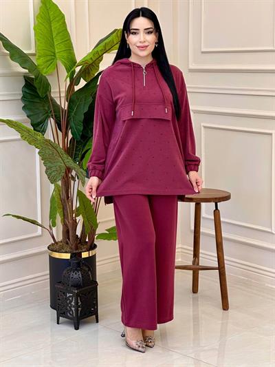 Taş Benek Spor Takım 7984 T025 Bordo