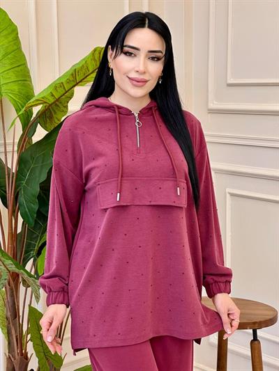 Taş Benek Spor Takım 7984 T025 Bordo