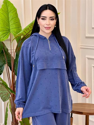 Taş Benek Spor Takım 7984 T025 İndigo Mavi