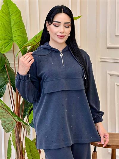 Taş Benek Spor Takım 7984 T025 Siyah