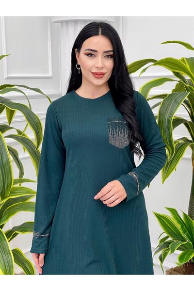 Taş Detay İkili Takım 817 Zümrüt Yeşil