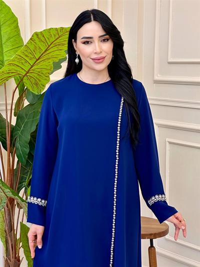 Taş Detay Kapaklı İkili Takım 1041 Saks