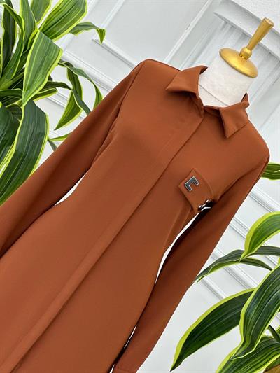 Tek  Cep Kapak Tunik 2020 T-24 Taba