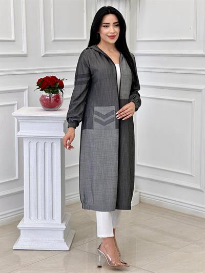 Tensel Taşlı Giy Çık 4618 T-24 Siyah