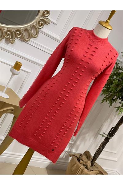 Tomurcuk Şerit Yumoş Tunik 7011 pembe
