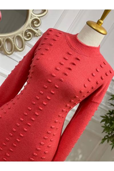 Tomurcuk Şerit Yumoş Tunik 7011 pembe