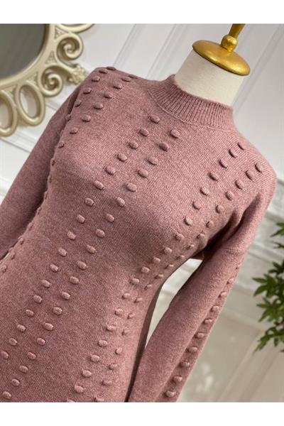 Tomurcuk Şerit Yumoş Tunik 7011 Purdra